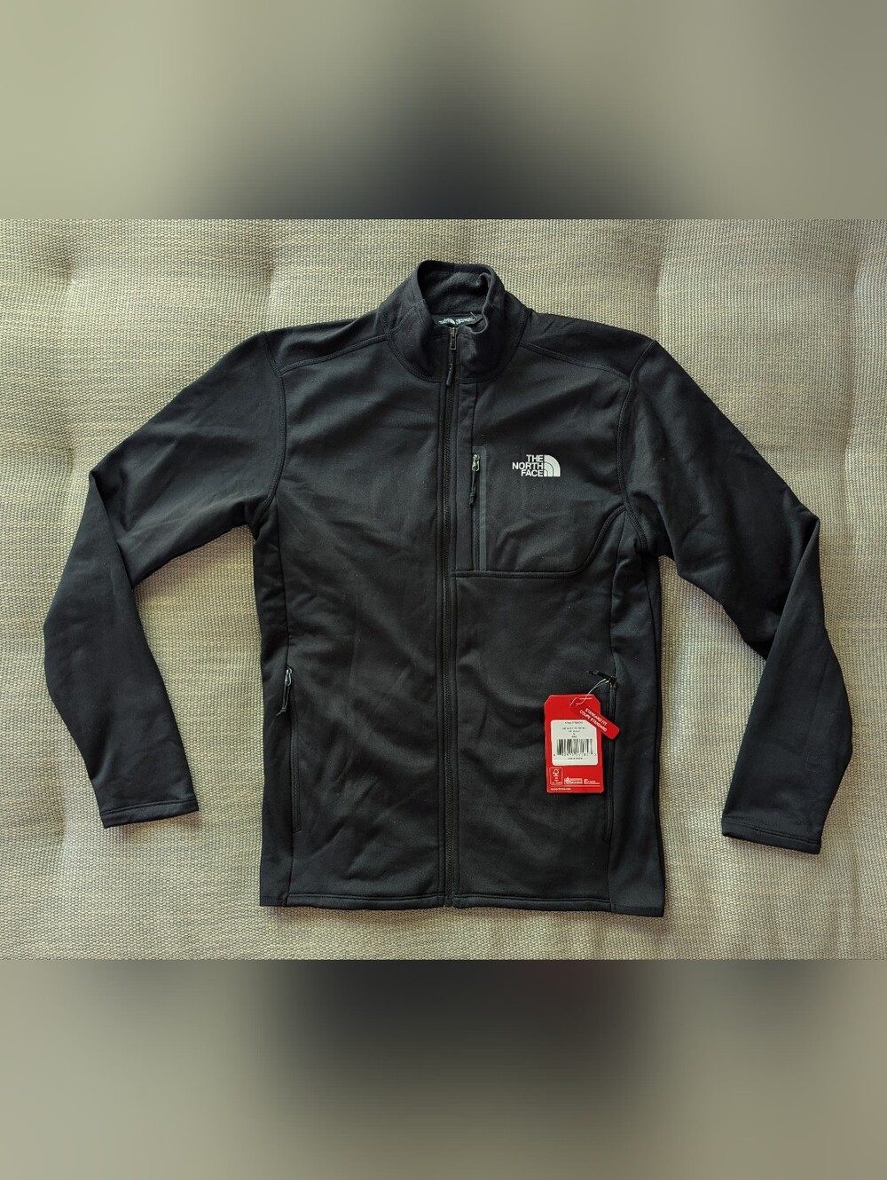 The North Face Men's Black Lightweight Full-Zip Jacket
